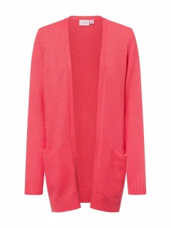 Vila Pullover & Strickjacken<Damen Strickhülle - VIRil aprikot uni