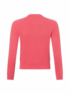 Franco Callegari Pullover & Strickjacken<Damen Strickjacke koralle uni