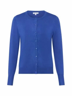 Marie Lund Pullover & Strickjacken<Damen Strickjacke royal uni