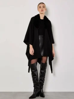 Apricot Pullover & Strickjacken<Damen Strickjacke schwarz uni