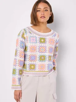 Damen Apricot Pullover & Strickjacken>Damen Strickjacke