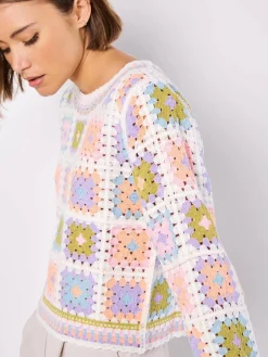 Damen Apricot Pullover & Strickjacken><noscript><img width=