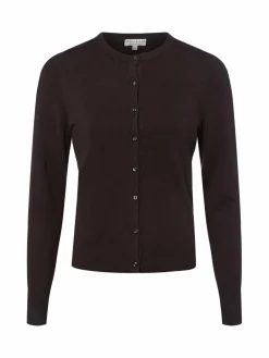 Marie Lund Pullover & Strickjacken<Damen Strickjacke schoko uni