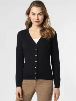 brookshire Pullover & Strickjacken<Damen Strickjacke marine uni