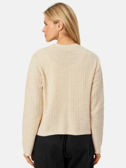 Masai Pullover & Strickjacken<Damen Strickjacke beige uni