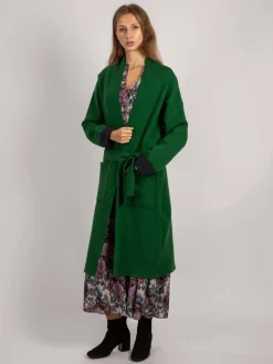 Vicci Germany Pullover & Strickjacken<Damen Strickjacke grün uni