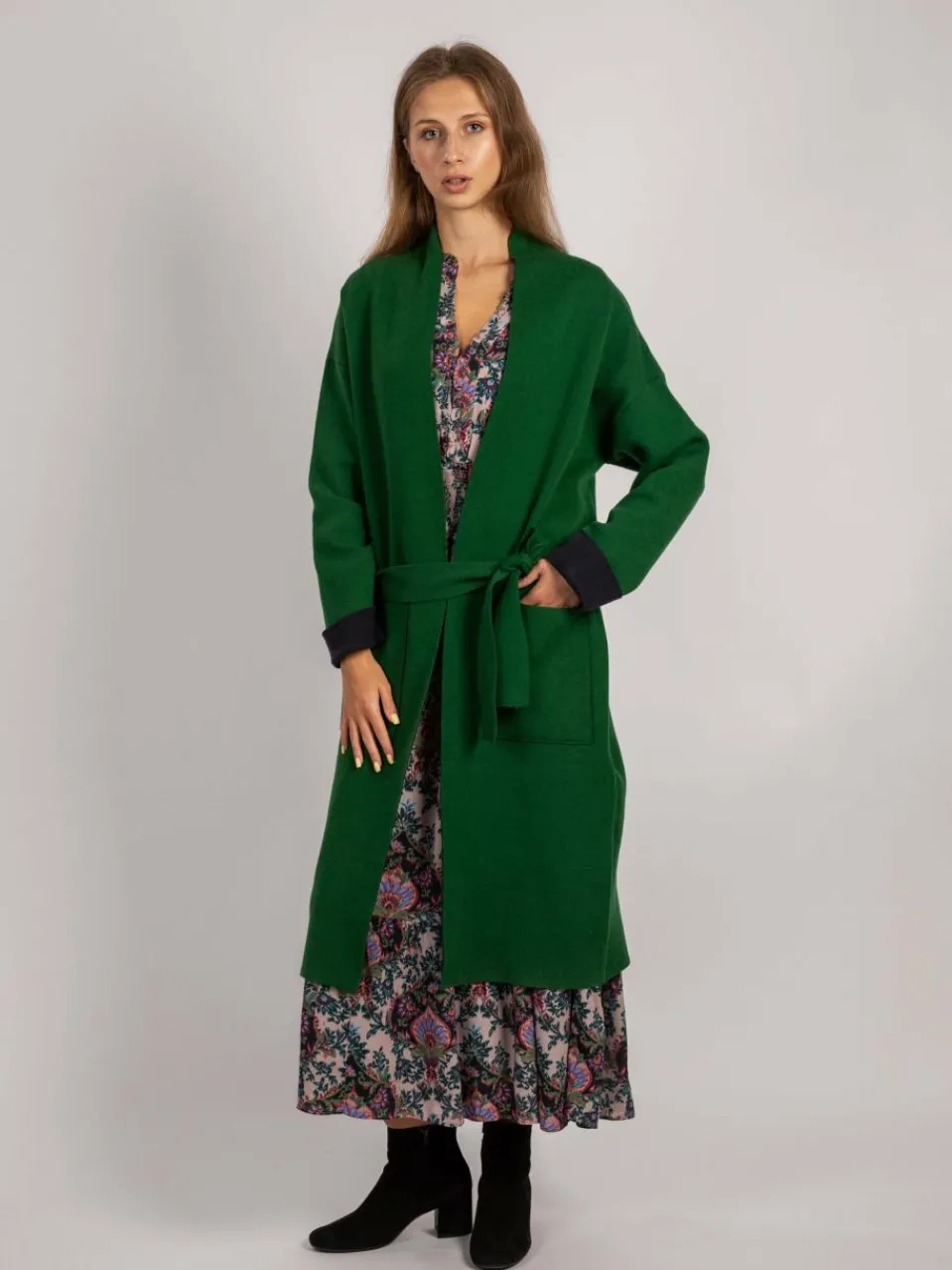 Vicci Germany Pullover & Strickjacken<Damen Strickjacke grün uni