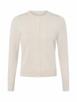 Marie Lund Pullover & Strickjacken<Damen Strickjacke beige uni