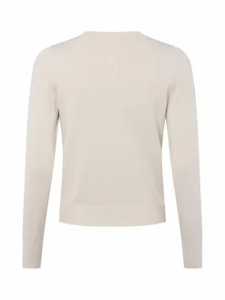 Marie Lund Pullover & Strickjacken<Damen Strickjacke beige uni