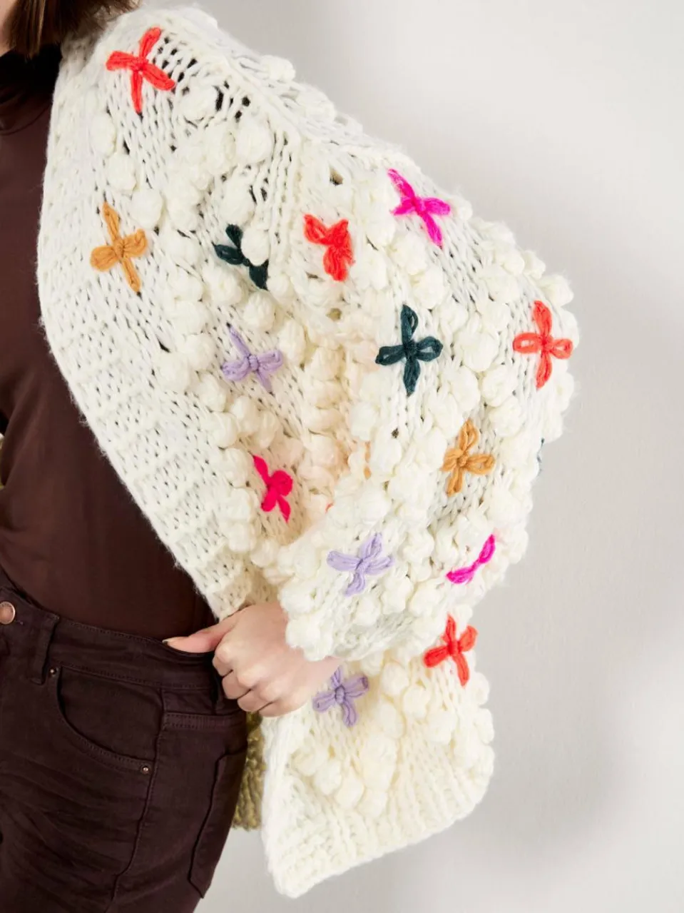 Apricot Pullover & Strickjacken<Damen Strickjacke beige uni