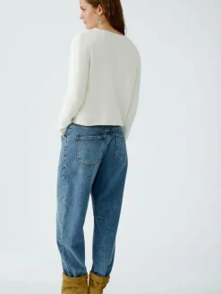 Oui Pullover & Strickjacken<Damen Strickjacke beige uni