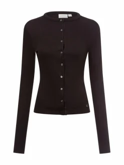 Calvin Klein Jeans Pullover & Strickjacken<Damen Strickjacke schwarz uni