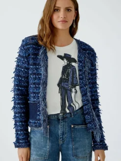 Damen Oui Pullover & Strickjacken>Damen Strickjacke