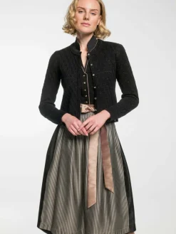 Spieth & Wenksy Pullover & Strickjacken<Damen Strickjacke - Eslem schwarz uni