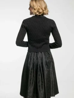 Spieth & Wenksy Pullover & Strickjacken<Damen Strickjacke - Eslem schwarz uni