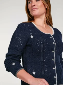 Damen Spieth & Wenksy Pullover & Strickjacken>Damen Strickjacke - Wemka