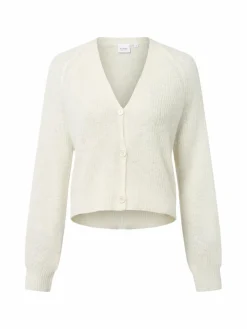 Damen comma casual identity Pullover & Strickjacken>Damen Strickjacke mit Alpaka-Anteil