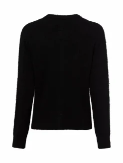 Damen Samsøe Samsøe Pullover & Strickjacken>Damen Strickjacke mit Alpaka- und Merino-Anteil - Nor