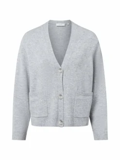 Damen comma Pullover & Strickjacken>Damen Strickjacke mit Woll-Anteil