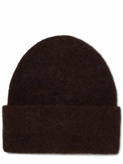 Damen Samsøe Samsøe Mützen & Hüte>Damen Strickmütze mit Alpaka- und Merino-Anteil - Nor