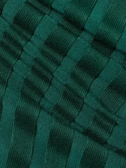 Marie Lund Pullover & Strickjacken<Damen Strickpullover tanne uni