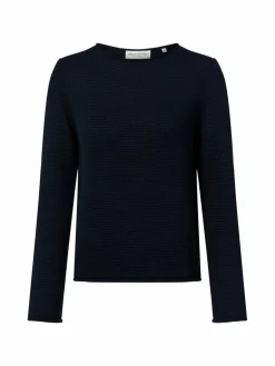 Marc O'Polo Pullover & Strickjacken<Damen Strickpullover marine uni