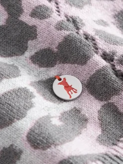 Frieda & Freddies Pullover & Strickjacken<Damen Strickpullover fuchsia gemustert