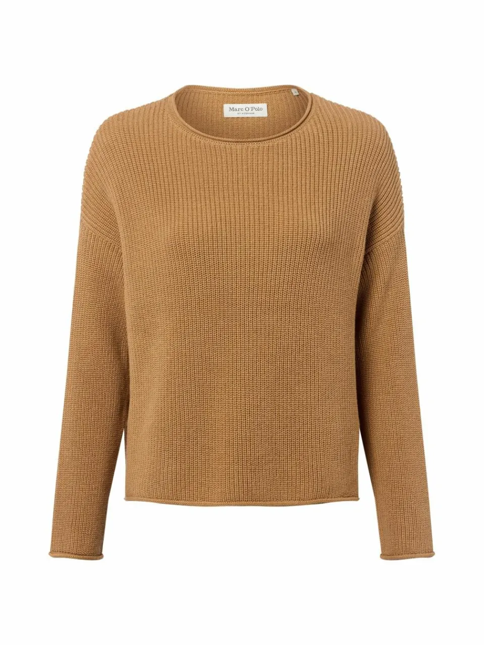 Marc O'Polo Pullover & Strickjacken<Damen Strickpullover camel uni