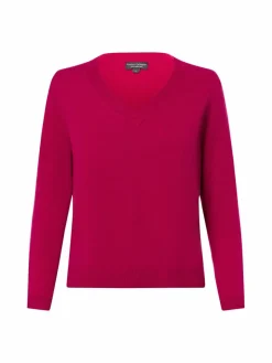 Franco Callegari Pullover & Strickjacken<Damen Strickpullover pink uni