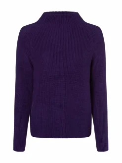 Monari Pullover & Strickjacken<Damen Strickpullover lila uni