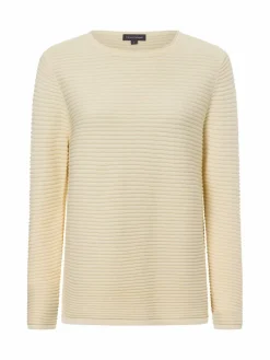 Franco Callegari Pullover & Strickjacken<Damen Strickpullover vanille uni