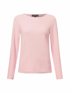 Franco Callegari Pullover & Strickjacken<Damen Strickpullover rosa uni