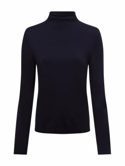 MAERZ Pullover & Strickjacken<Damen Strickpullover marine uni