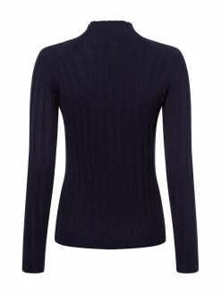 Marie Lund Pullover & Strickjacken<Damen Strickpullover marine uni