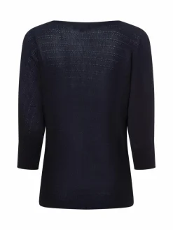Franco Callegari Pullover & Strickjacken<Damen Strickpullover marine uni