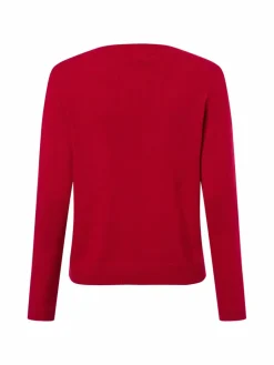Franco Callegari Pullover & Strickjacken<Damen Strickpullover rot uni