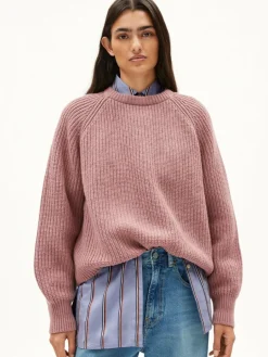 ARMEDANGELS Pullover & Strickjacken<Damen Strickpullover - Kaagi rosenholz uni