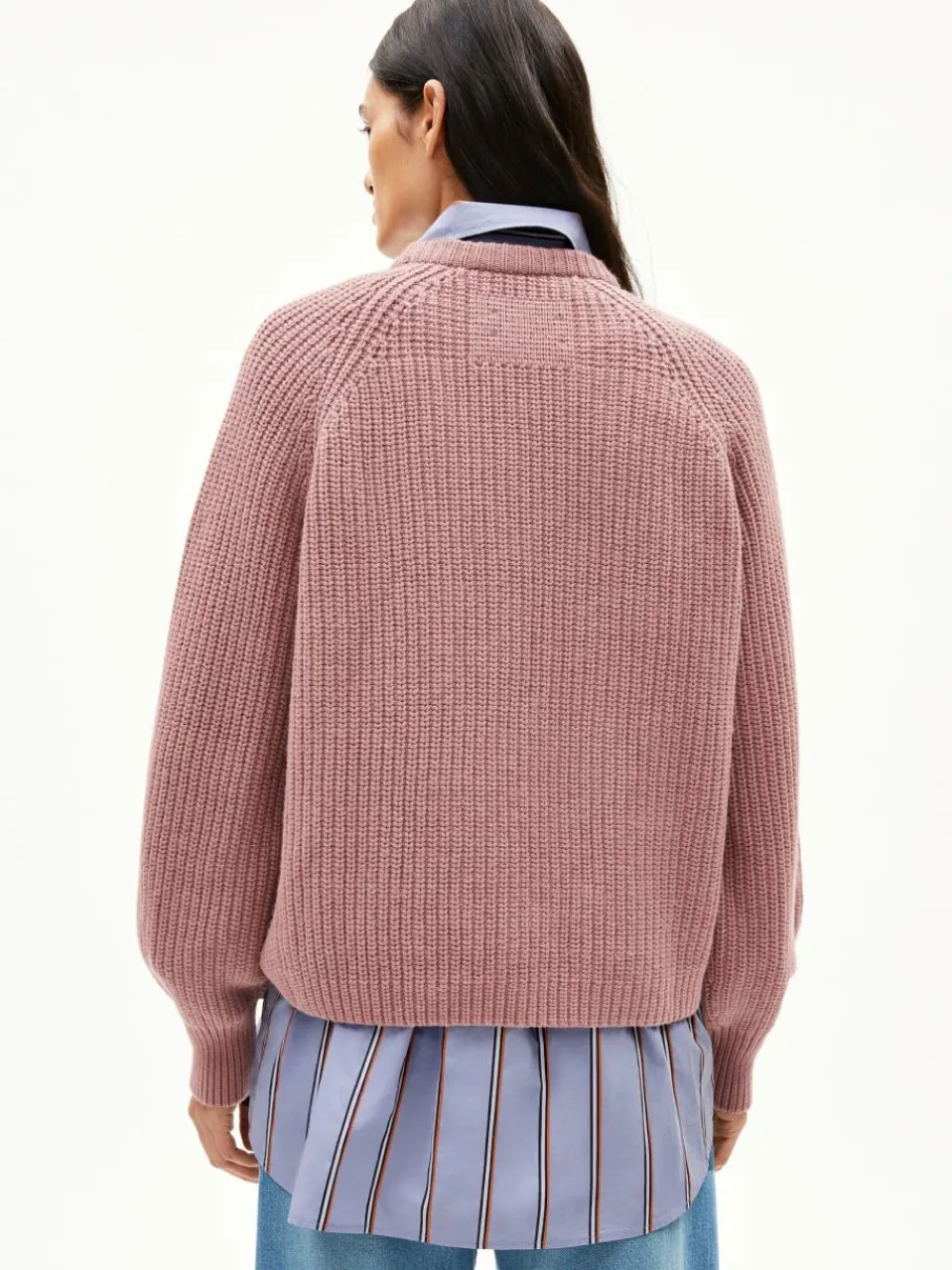 ARMEDANGELS Pullover & Strickjacken<Damen Strickpullover - Kaagi rosenholz uni