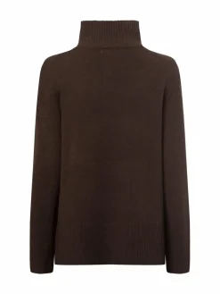 Damen Marie Lund Pullover & Strickjacken>Damen Strickpullover aus Merinowolle