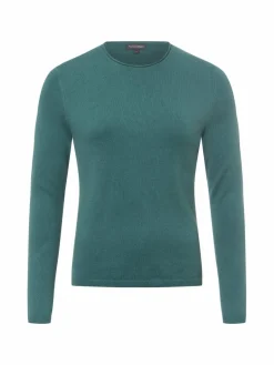 Franco Callegari Pullover & Strickjacken<Damen Strickpullover mit Cashmere-Anteil schilf uni