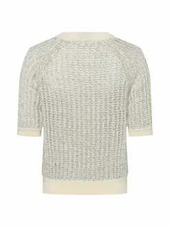 BOSS Pullover & Strickjacken<Damen Strickpullover mit Mohair-Anteil - Fadiani ecru meliert