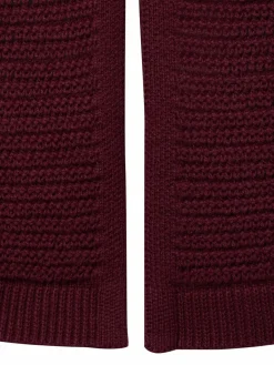 comma casual identity Pullover & Strickjacken<Damen Strickpullunder aubergine uni