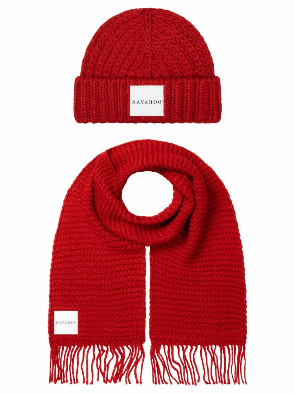 Damen Navahoo Schals & Tücher>Damen Strickschal - Kuschelpärchen 14