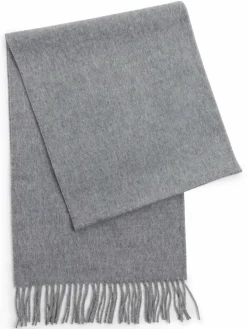 Weekend Max Mara Schals & Tücher<Damen Strickschal mit Alpaka-Anteil - Buona hellgrau meliert