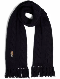 Polo Ralph Lauren Schals & Tücher<Damen Strickschal mit Wollanteil marine uni