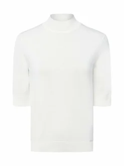 More & More Shirts & Tops<Damen Strickshirt ecru uni