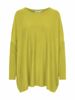 Masai Pullover & Strickjacken<Damen Stricktop grün uni