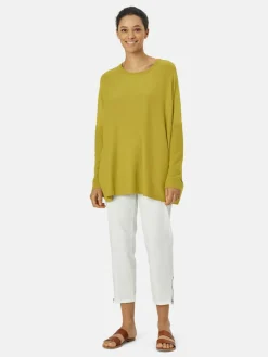 Masai Pullover & Strickjacken<Damen Stricktop grün uni