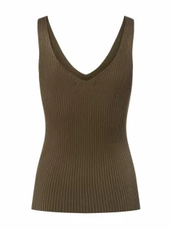 Nümph Shirts & Tops<Damen Stricktop - NUCerys oliv uni