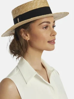 Nicowa Mützen & Hüte<Damen Strohhut - MONTAPINO beige uni